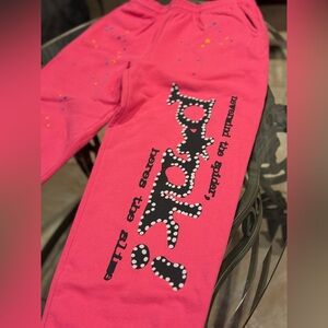 SP5DER PUNK SWEATPANTS